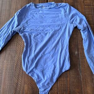 Blue / Purple Long Sleeve Skims Bodysuit